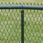 apertura di Mesh Fence Green White 55mmx55mm del collegamento a catena di 30ft x di 6ft per il pollo e le pecore